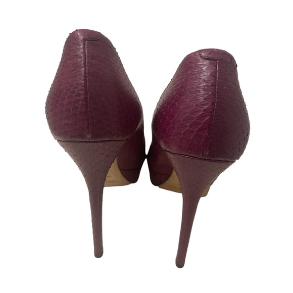 Jimmy Choo Purple Payton Shoes  5" Heels NEW Size 39 - Picture 6 of 9